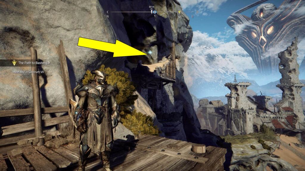 Vantage Point #2 is found on a small tower