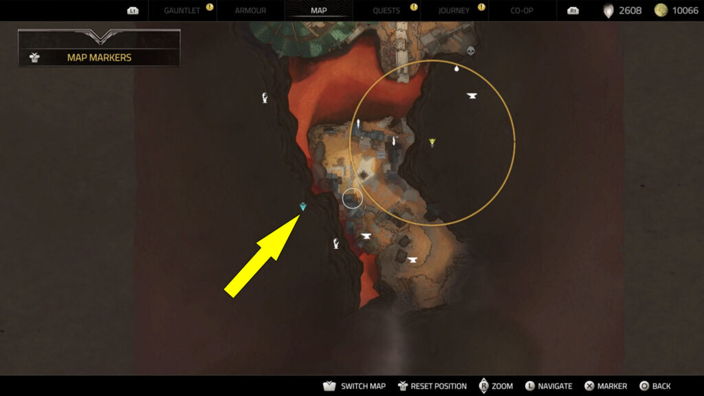 The Atlas Fallen Sunken City Shelter Stone is found in the Bastengar's Underground Cult Site area.