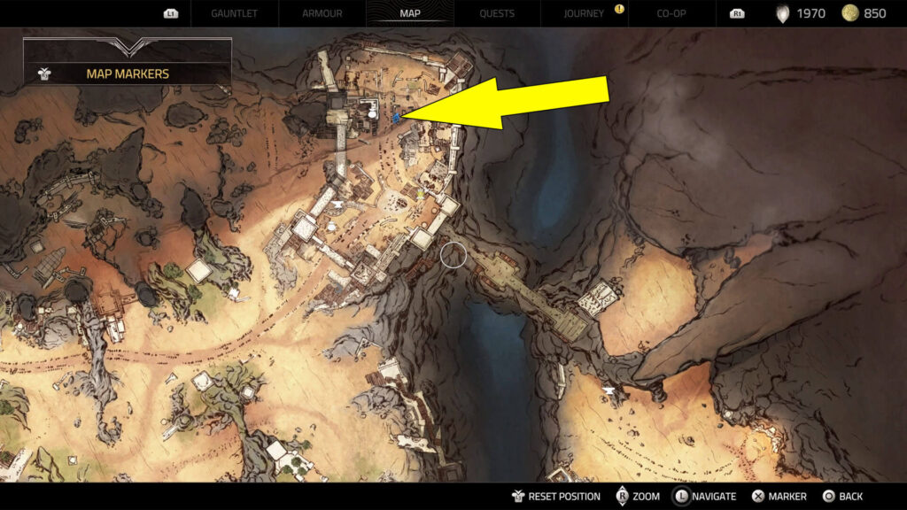 Atlas Fallen The Old Mine errand becomes available as you reach the Castrum VII settlement
