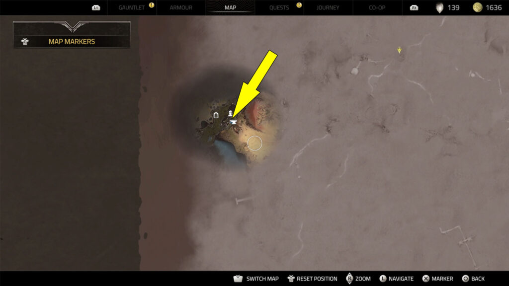Atlas Fallen Tithe Road Secrets is the first quest in The Wildlands area.