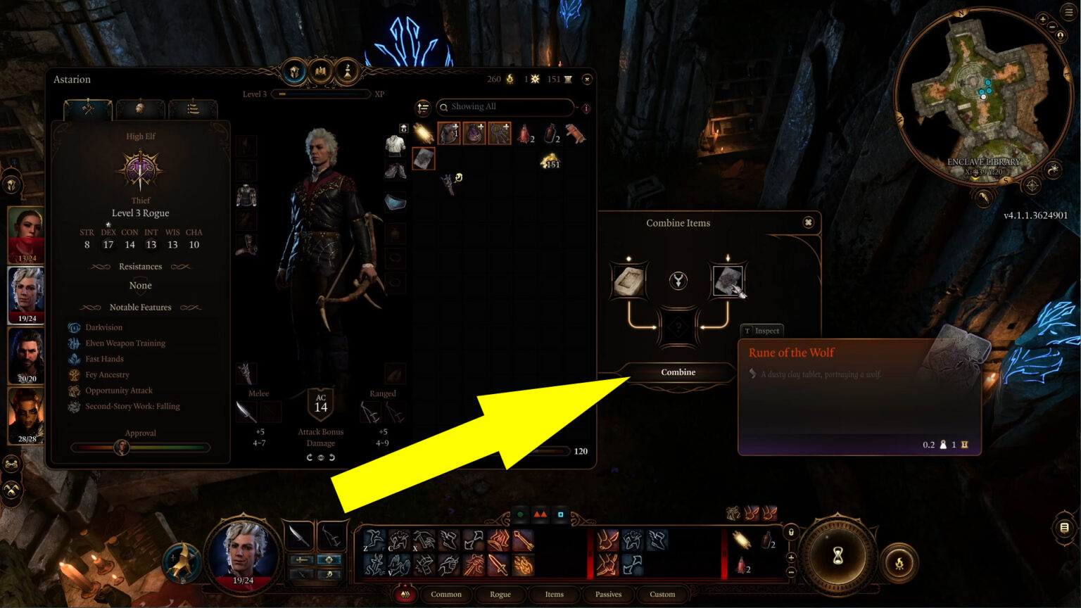 Enclave Library Wolf Statue Puzzle Guide Baldur