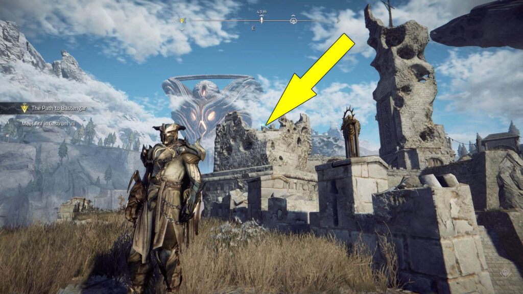 Vantage Point #5 is found on the walls of the Old Outpost