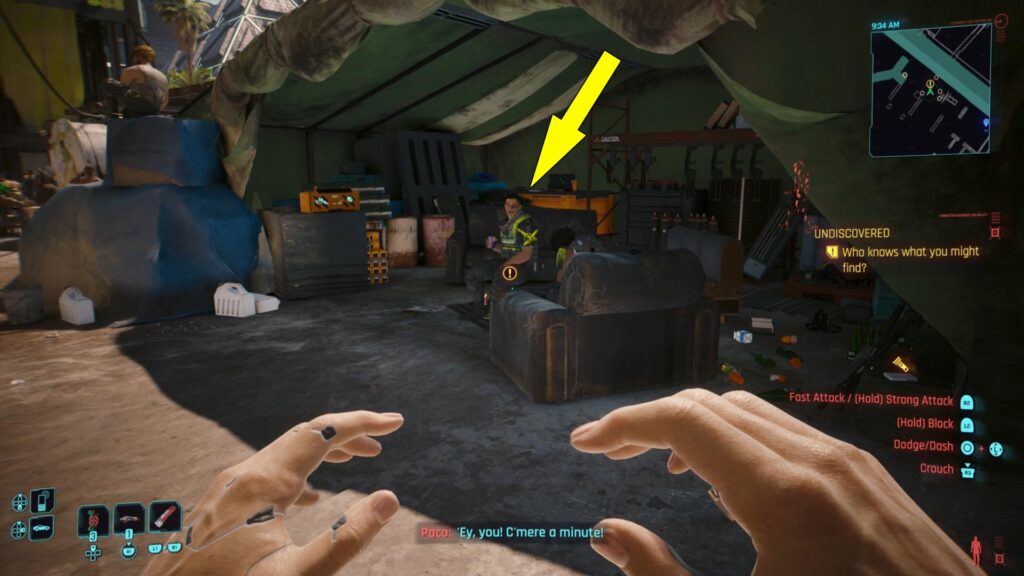 Find Paco and Babs inside the BARGHEST tent