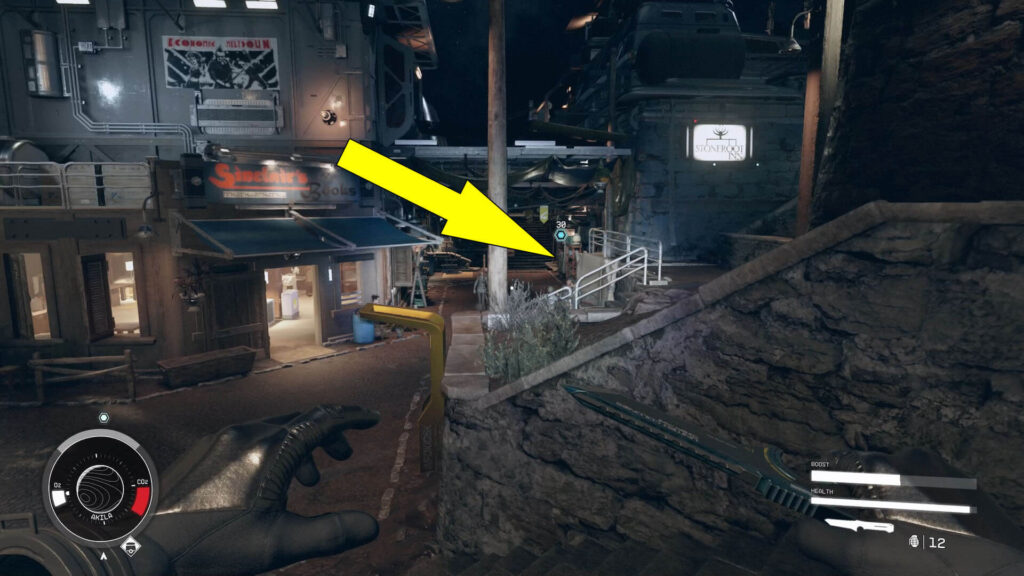 Starfield False Positives mission starting point