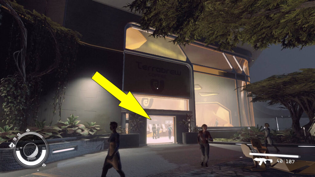 Starfield Gem Jealousy mission starting point