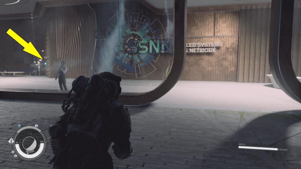 The Starfield Late Bloomer Terminal is found in the lobby of the SSNN building in the Commercial District.