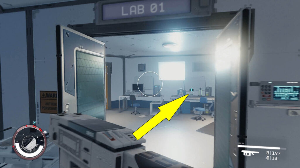 Ricardo Bosch's Slate is found on a table in LAB 01 of the Starstation near Voss
