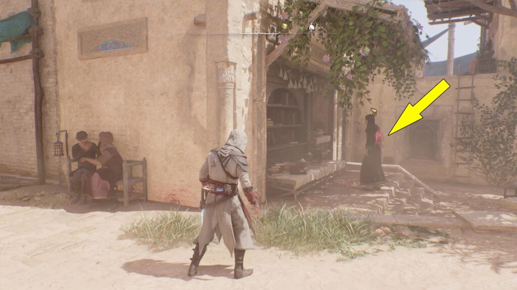 The first Abbasiyah Dervis Artifact is in the Four Markets area.