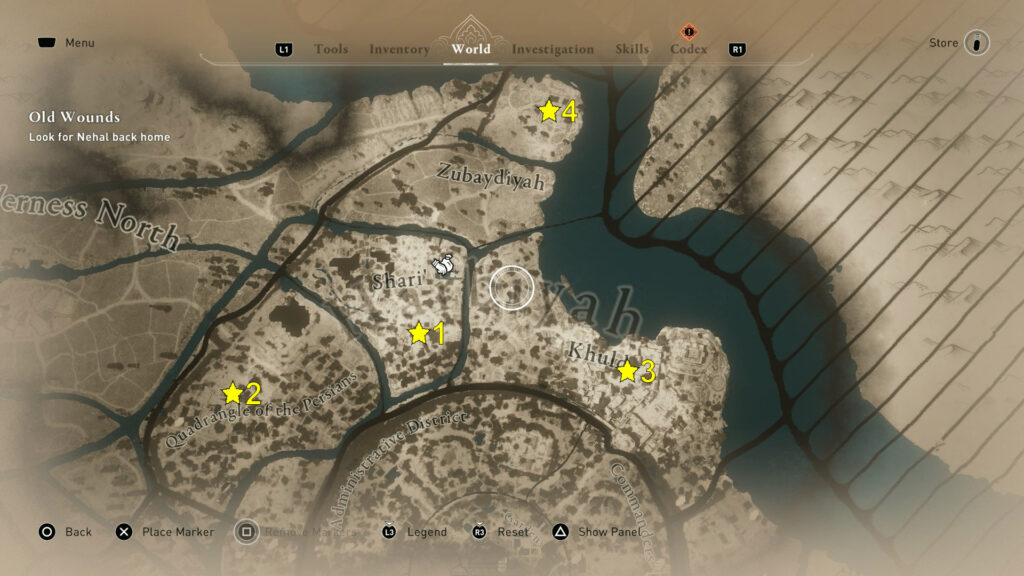 Assassin's Creed Valhalla Viewpoint Locations Map