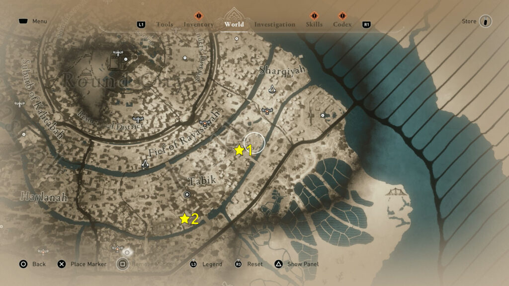 There are two Mysterious Shards available in Karkh.