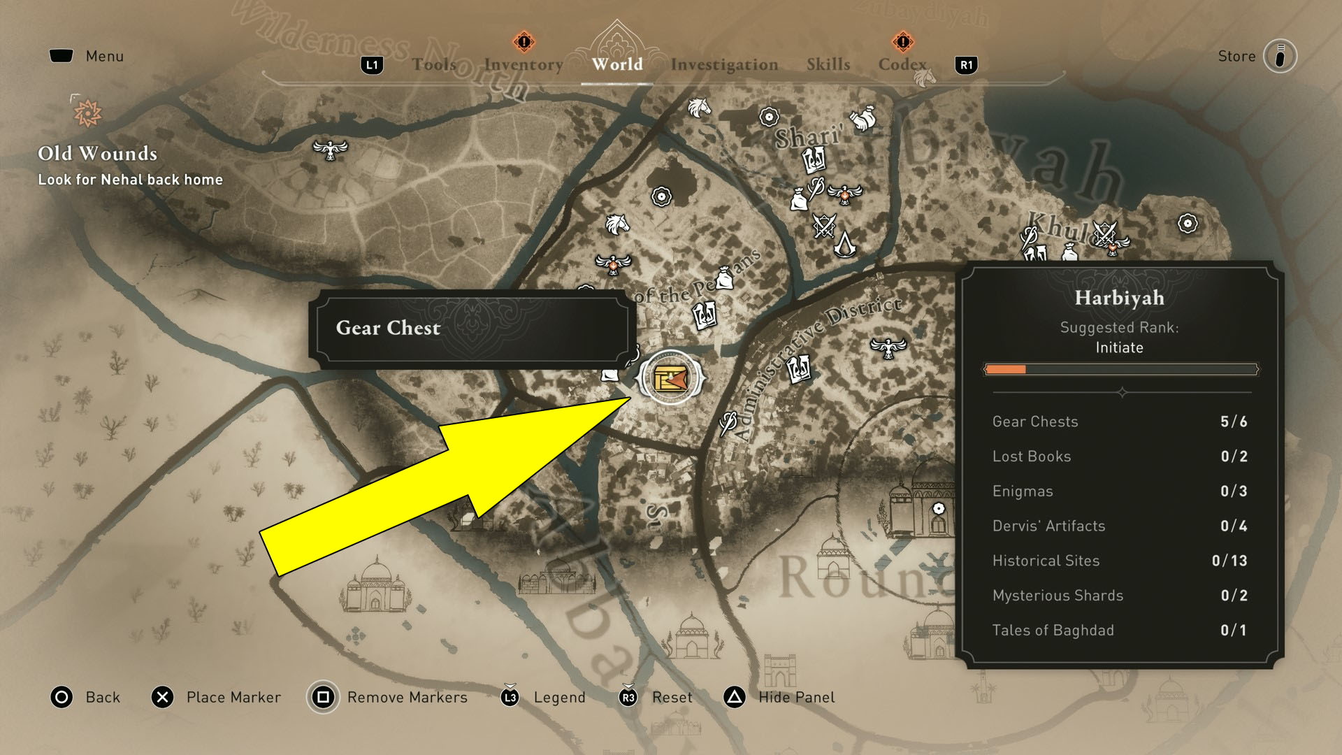 Soap Boiler's District Gear Chest Assassin's Creed Mirage