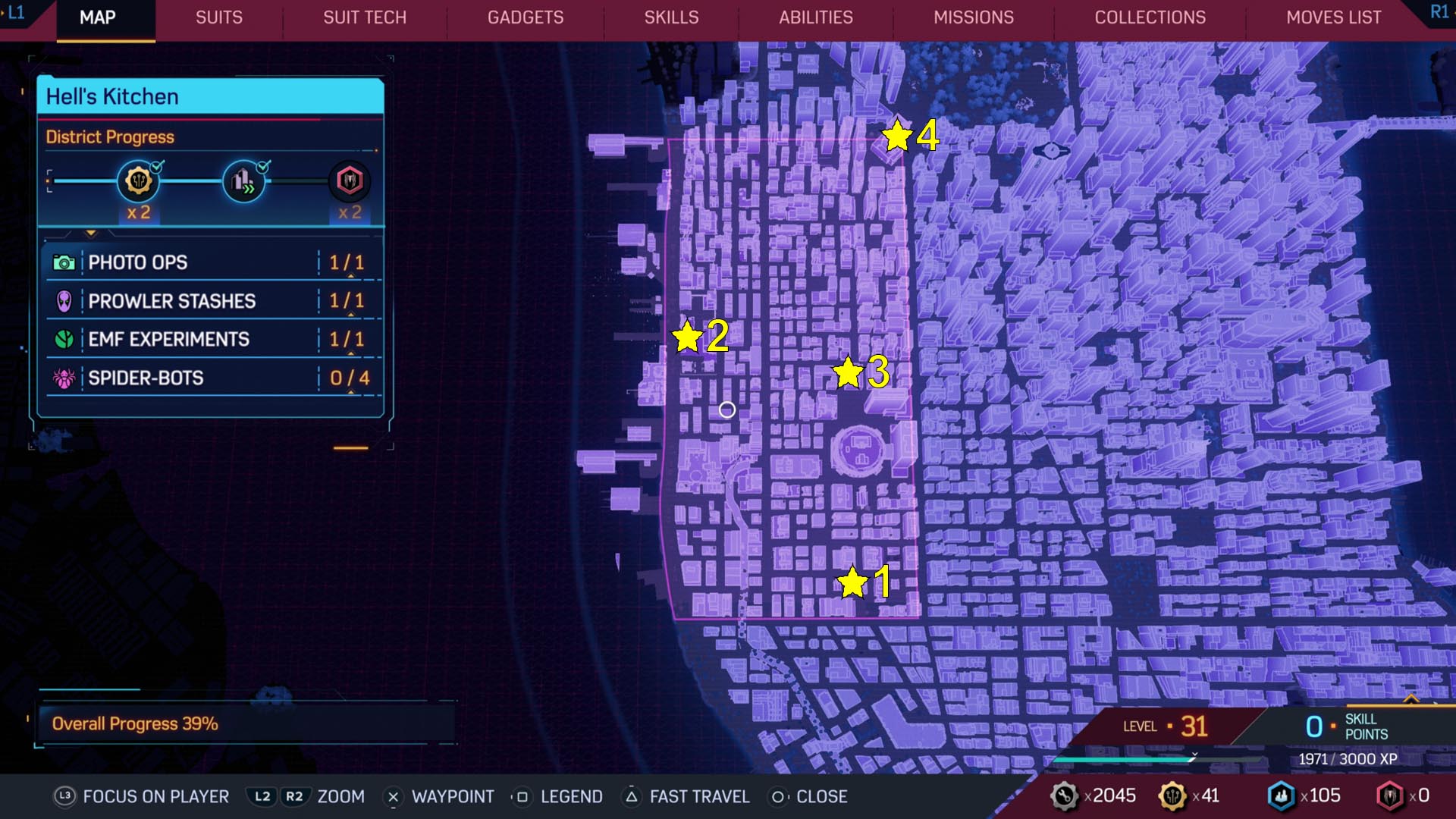 Hell's Kitchen Spider-Bot Locations Guide - Spider-Man 2