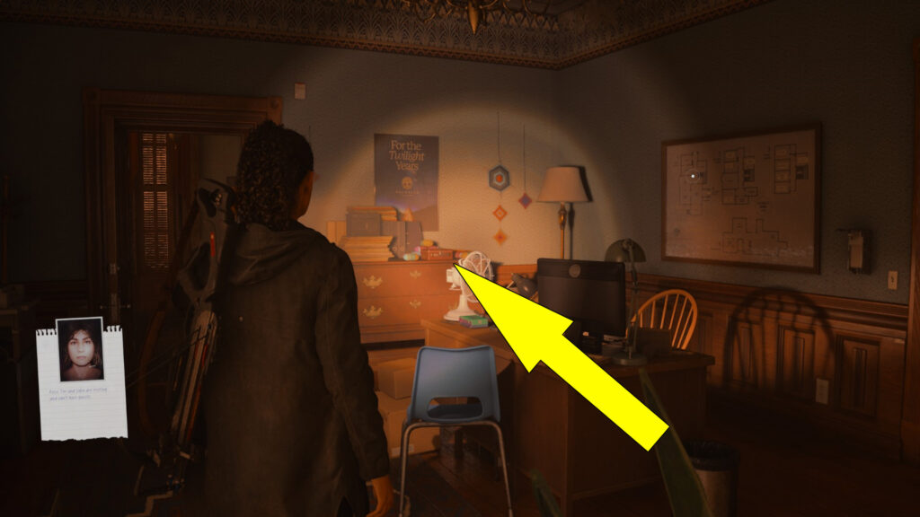You can find this container inside the Manor on a drawer.