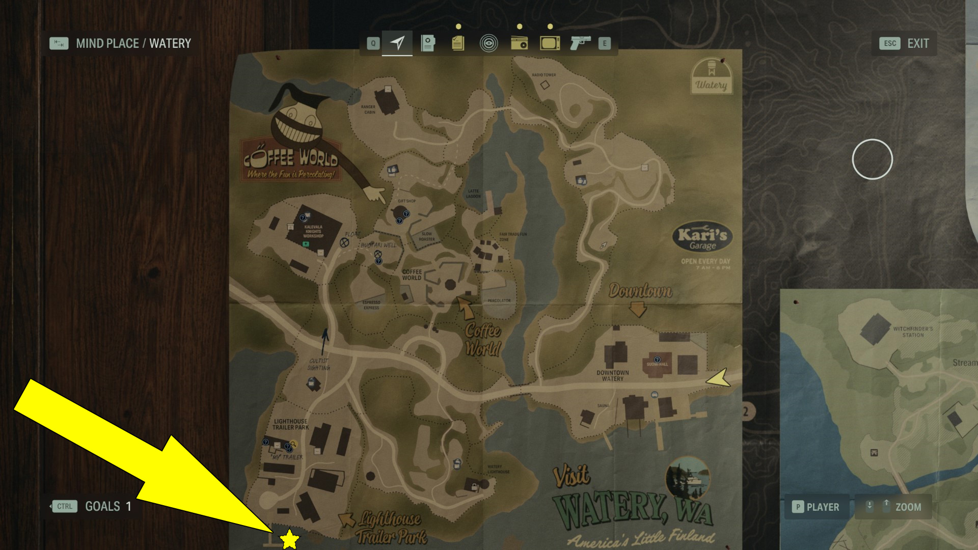 Watery Trailer Park Nursery Rhyme Puzzle Alan Wake 2