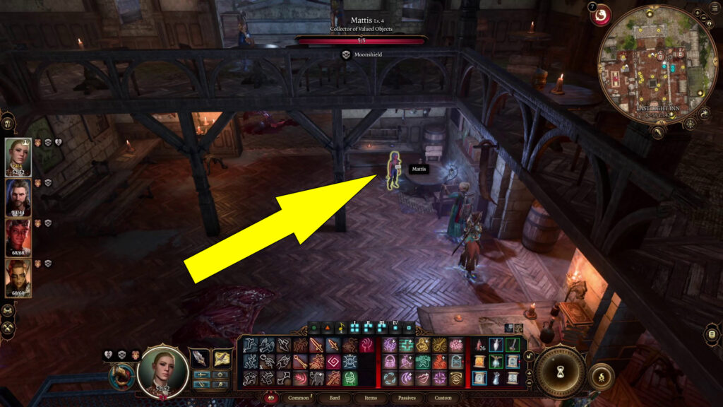 BG3 Mattis Shop Location Act Two