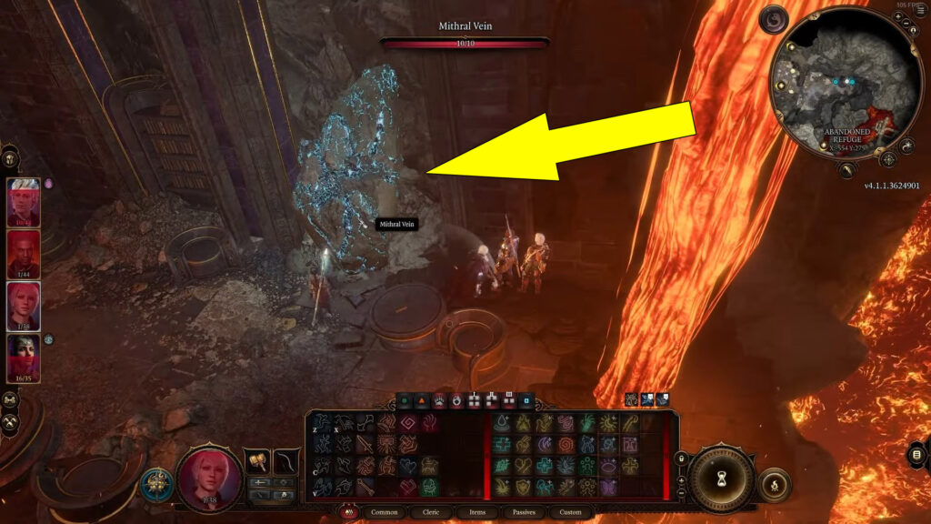 First Mithral Ore Location in Baldur's Gate 3