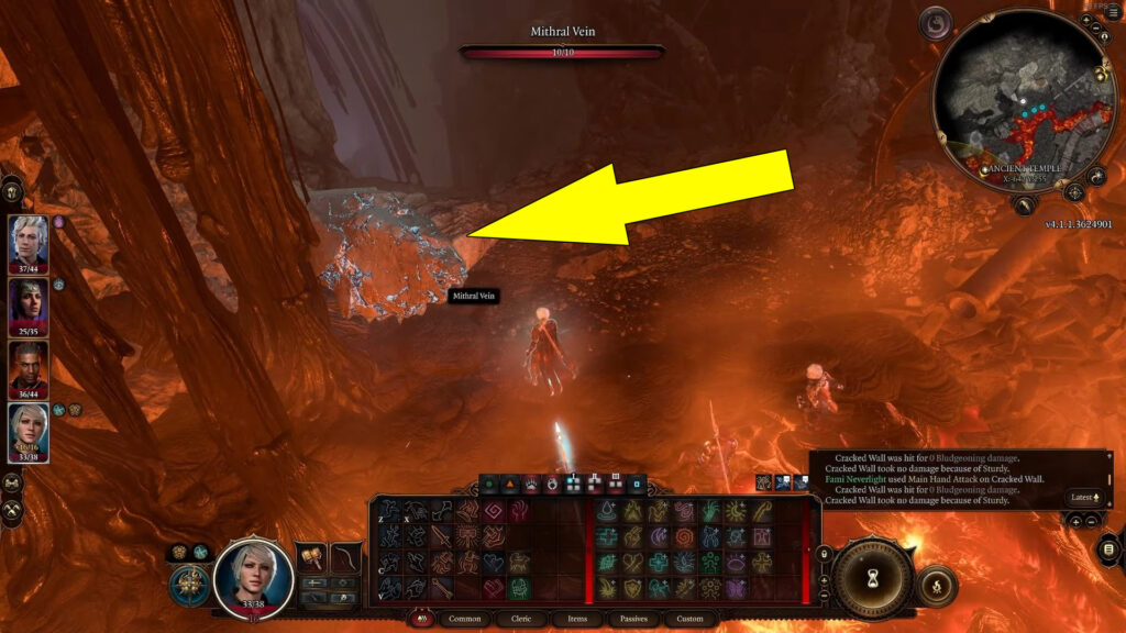 Second Mithril Ore Vein in BG3