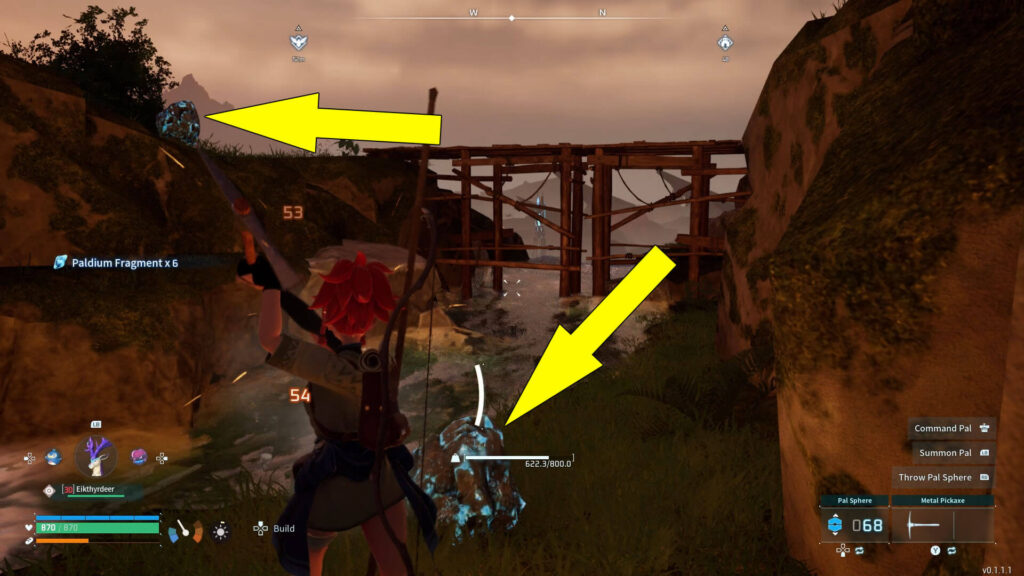 Paldium Fragments in Palworld.