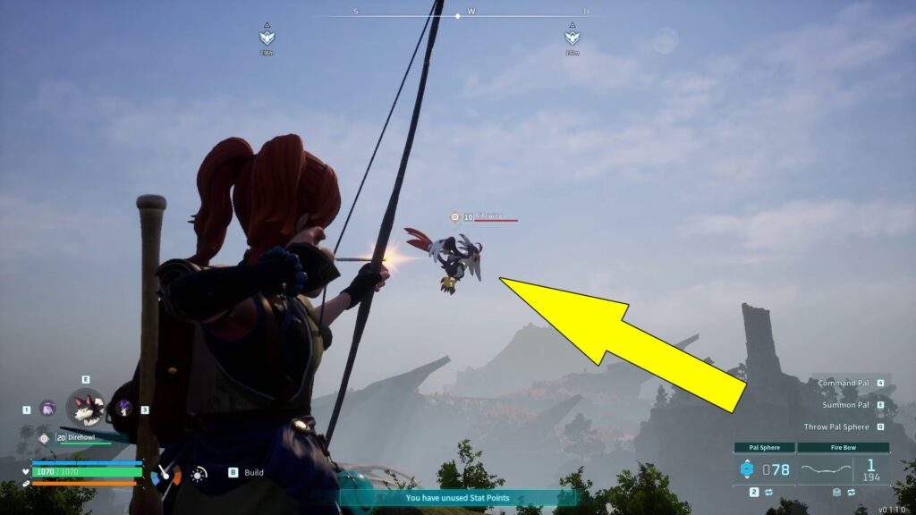 This image shows the Nitewing, one of the flying mounts.