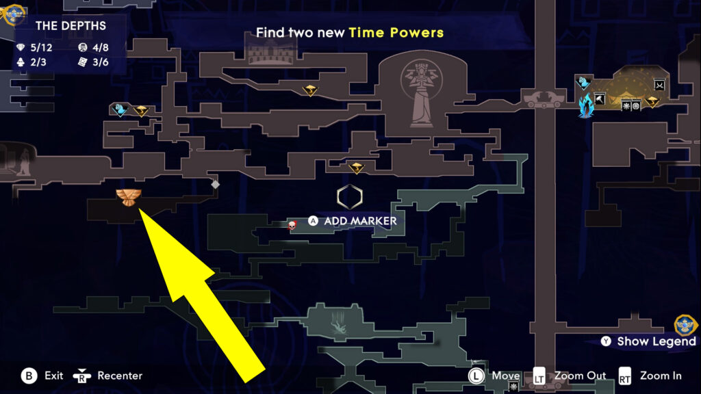 PoP Ancient Power Unearthed Quest Objective Location Map