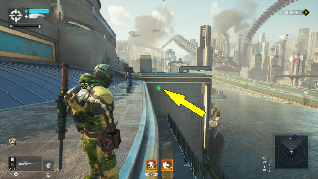 The image shows the Racine Riddler Trophy on the roof of the Hall of Justice.