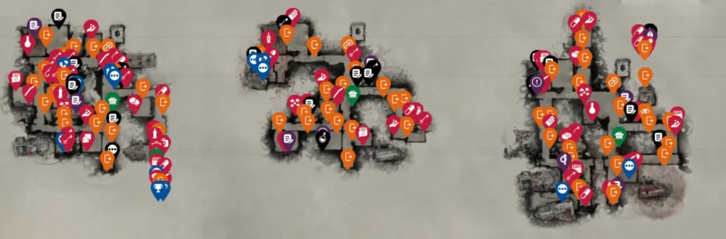 Silent Hill f Shimizu Residence Interactive Map - GameClubz