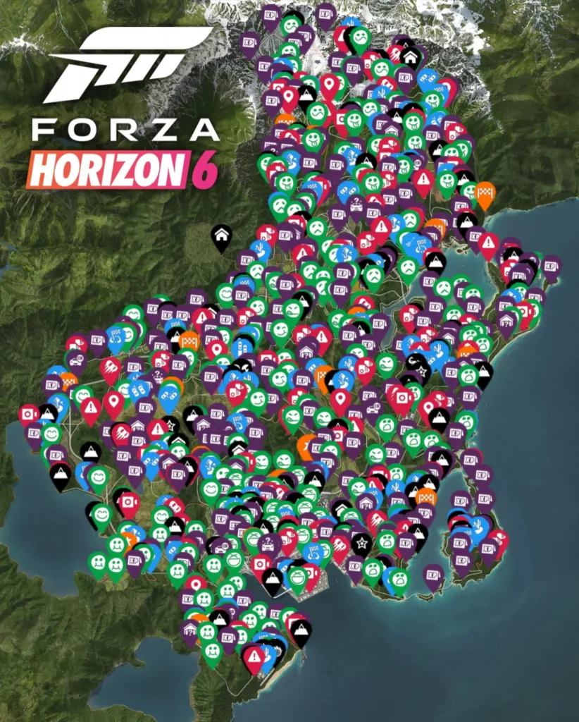 MapMaster FH6 Interactive Map